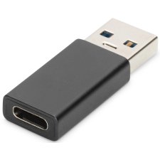 DIGITUS USB Type-C Adapter USB A - USB-C schwarz