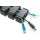 DIGITUS Kabelmanagement Kabelschlange Farbe: silber