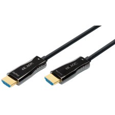 DIGITUS HDMI AOC Hybrid Glasfaser-Anschlusskabel 20 m