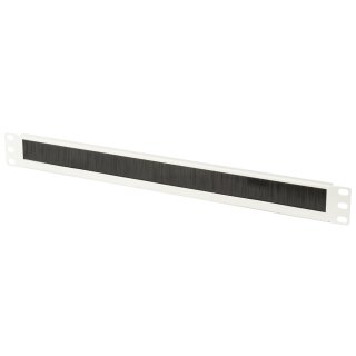 DIGITUS 19" Kabeldurchführungspanel 1 HE grau