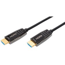 DIGITUS HDMI AOC Hybrid Glasfaserkabel UHD 8K 20 m schwarz