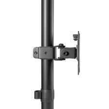 DIGITUS Universal Dual Monitorarm Vertikal schwarz