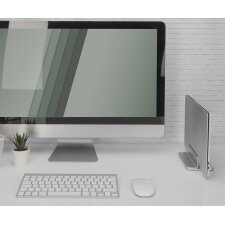 DIGITUS Vertikaler Notebook Ständer Aluminium silber