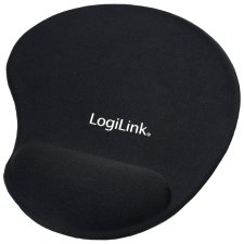 LogiLink Gel Handgelenkauflage mit Maus Pad schwarz