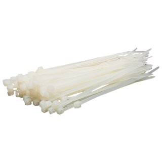 LogiLink Kabelbinder 200 x 2,5 mm Nylon weiß 100 Stück