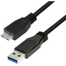 LogiLink USB 3.0 Kabel USB-A - USB-B Micro Stecker 2,0 m