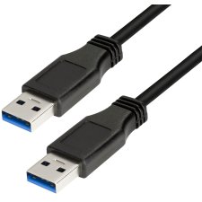 LogiLink USB 3.0 Kabel USB-A - USB-A Stecker 2,0 m,schwarz