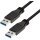 LogiLink USB 3.0 Kabel USB-A - USB-A Stecker 3,0 m,schwarz