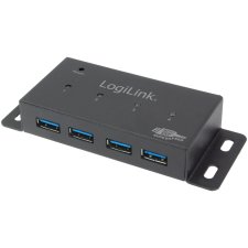 LogiLink USB 3.0 Hub für Wandmontage 4 Port...