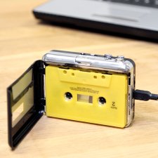 LogiLink Walkman mit Konverter Funktion schwarz/silber