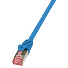 LogiLink Patchkabel Kat. 6 S/FTP 0,25 m blau