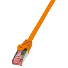 LogiLink Patchkabel Kat. 6 S/FTP 0,25 m orange