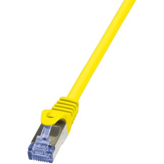LogiLink Patchkabel Kat. 6A S/FTP 1,0 m gelb