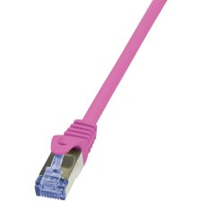 LogiLink Patchkabel Kat. 6A S/FTP 1,0 m pink