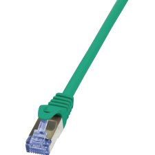 LogiLink Patchkabel Kat. 6A S/FTP 10,0 m grün