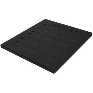 LogiLink 19" Fachboden 1 HE Festeinbau (T)525 mm schwarz