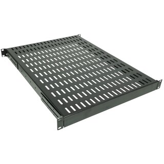 LogiLink 19" Schwerlast-Fachboden 1 HE (T)400 mm schwarz