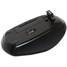 LogiLink Optische Mini Notebook Maus kabellos schwarz