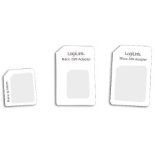 LogiLink SIM-Karten-Adapter-Set Nano / Micro / Standard SIM