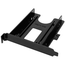 LogiLink PCI-Slot Einbaurahmen für 2,5" Festplatten schwarz