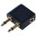 LogiLink Flugzeug Audio-Adapter 2 x 3,5 mm Klinkenstecker