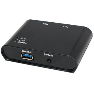 LogiLink USB 3.0 Sharing Switch 2 PCs auf 1 USB Endgerät