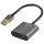 LogiLink USB 3.0 - HDMI Grafikadapter schwarz