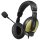 LogiLink Headset High Quality mit Ohrpolster schwarz / gold