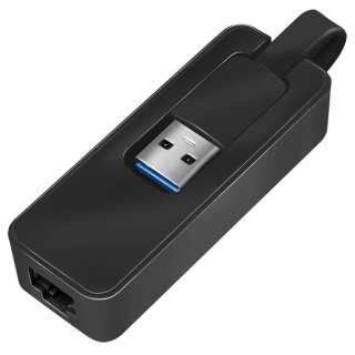 LogiLink USB 3.0 auf Gigabit Ethernet Adapter schwarz
