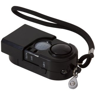 LogiLink Personen-/Panikalarm mit PIR Sensor & Licht schwarz 120 dB