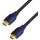 LogiLink HDMI Kabel High Speed HDMI Stecker - Stecker 2 m schwarz / blau