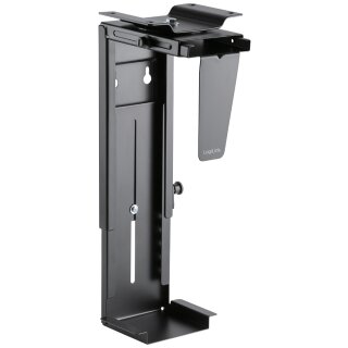 LogiLink CPU-Halter aus Metall dreh- & ausziehbar schwarz