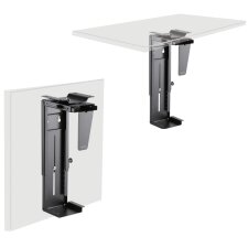 LogiLink CPU-Halter aus Metall dreh- & ausziehbar schwarz