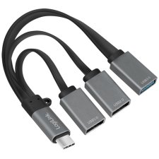 LogiLink USB 3.0 Hub mit USB-C 3.1 Gen1 Anschluss 3-Port...