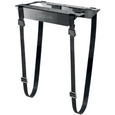 LogiLink CPU-Halter Gurtsystem aus Stahl schwarz
