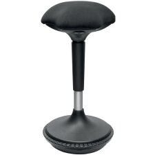 LogiLink Hocker höhenverstellbar schwarz