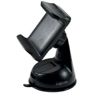 LogiLink Smartphone-KFZ-Halterung für Windschutzscheibe schwarz