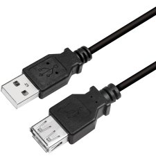 LogiLink USB 2.0 Verlängerungskabel schwarz 3,0 m