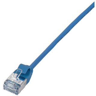 LogiLink Patchkabel Ultraflex Kat. 6A U/FTP 2,0 m blau