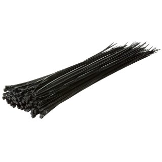 LogiLink Kabelbinder 150 x 2,5 mm Nylon schwarz 100 Stück