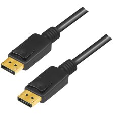 LogiLink DisplayPort 1.4 Anschlusskabel 5,0 m schwarz