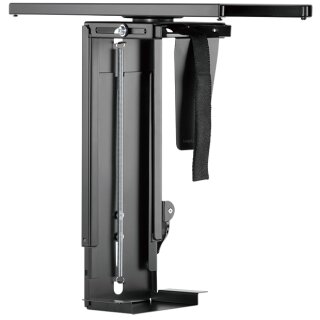 LogiLink CPU-Halter aus Metall dreh- & ausziehbar schwarz