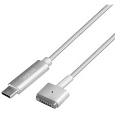 LogiLink USB-C - Apple MagSafe 2 Ladekabel silber...