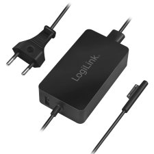 LogiLink Netzteil für Surface Notebooks 44 Watt schwarz