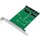 LogiLink 2x SATA - 2x M.2 SATA SSD Schnittstellenkarte