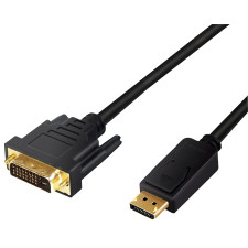LogiLink DisplayPort - DVI Adapterkabel schwarz 2,0 m