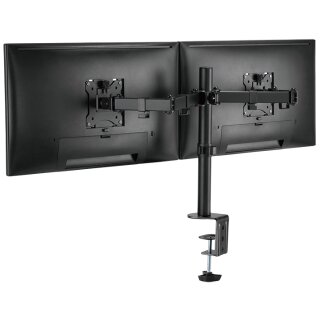 LogiLink TFT-/LCD-Doppel-Monitorarm Armlänge: 390 mm