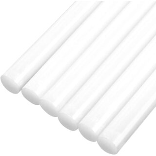 LogiLink Klebepatrone 11,2 mm Durchmesser transparent 6 Stück