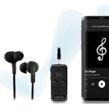 LogiLink Bluetooth 5.0 Audio Receiver schwarz