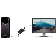 LogiLink DisplayPort Adapter DP Kupplung - DP Kupplung